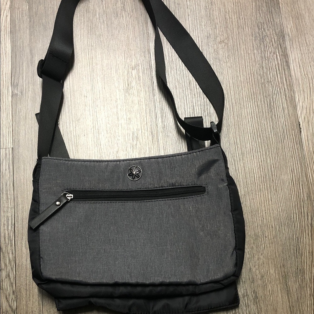 Gray Crossbody Bag
